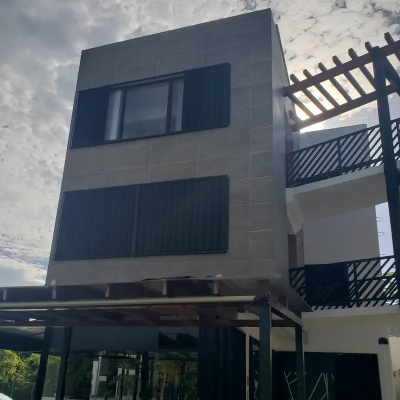 Cortinas Plegables de Aluminio