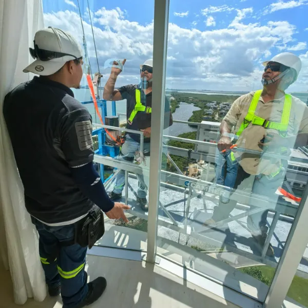 Instalación de protección anticiclónica